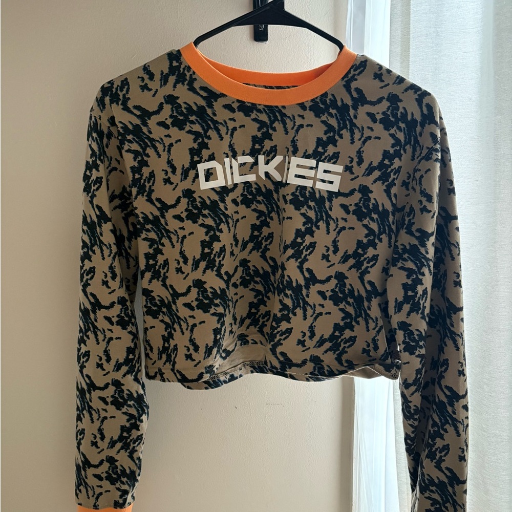 Vintage Dickies Crop Long Sleeves Top